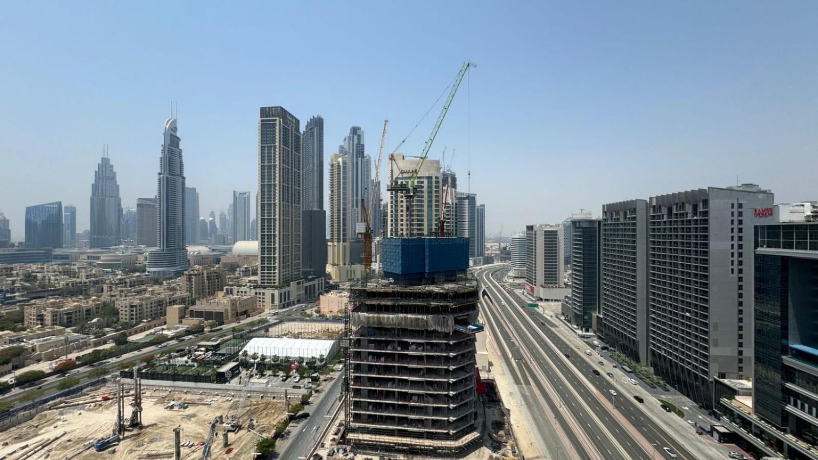 Magnificent - Damac Distinction Downtown Appartement Dubai Buitenkant foto